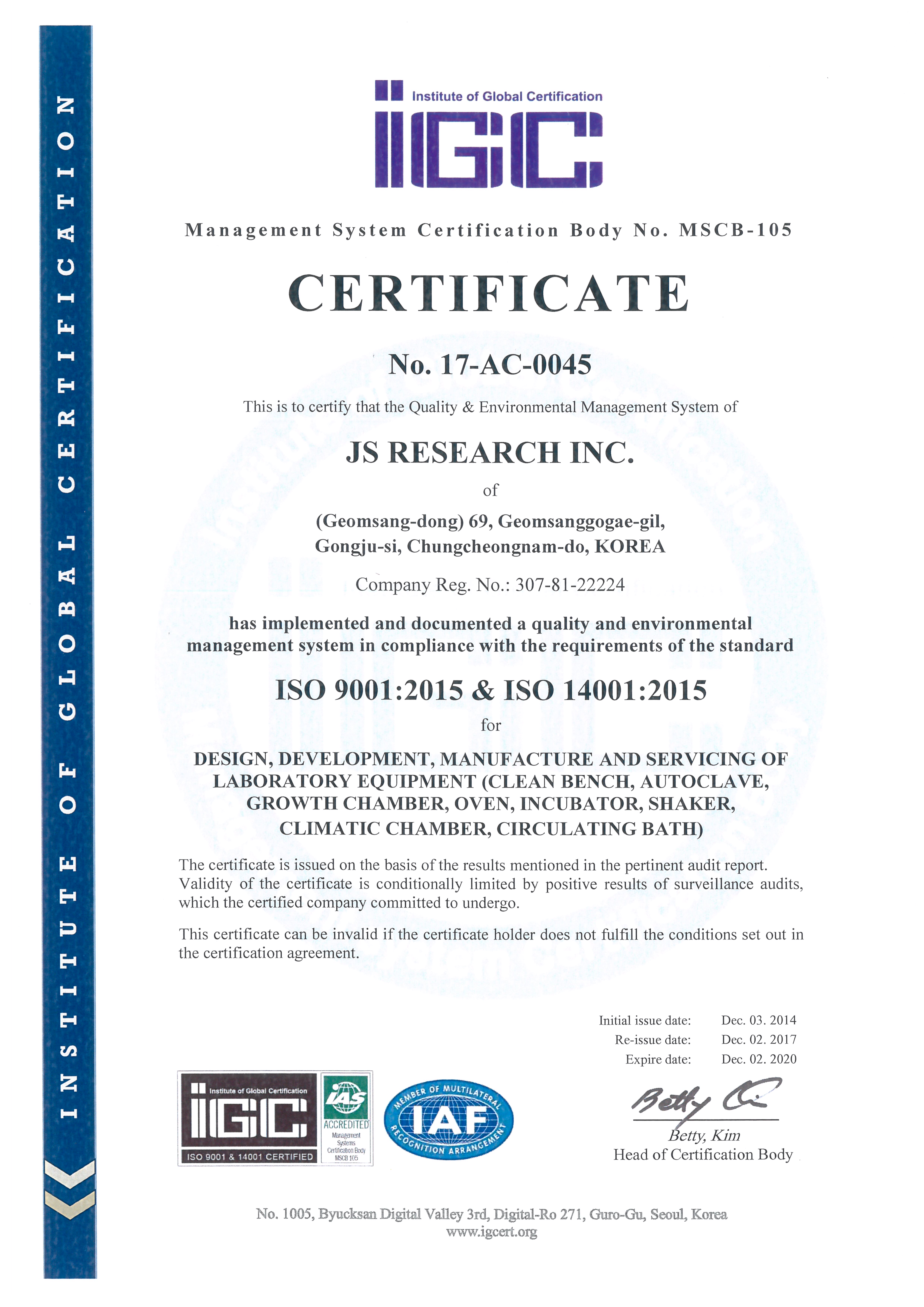 ISO9001:2015